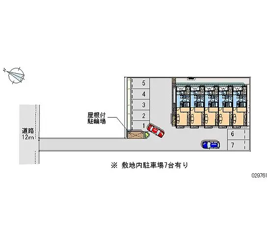 ★手数料０円★高浜市豊田町１丁目　月極駐車場（LP）